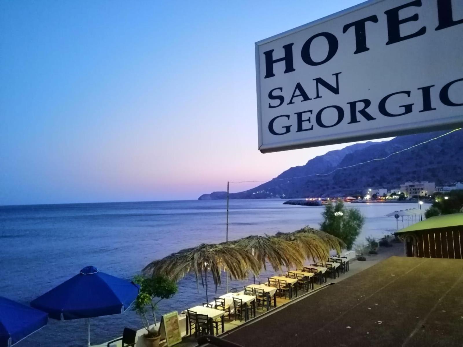 San Georgio Hotel Tsoútsouros Exterior foto